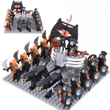Lord of the Rings  Uruk-Hai Chariot Legions Block Figures Set