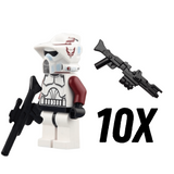 Space War Theme ARF Advanced Recon Force Rancor Battalion Clone Trooper Block Figures Set