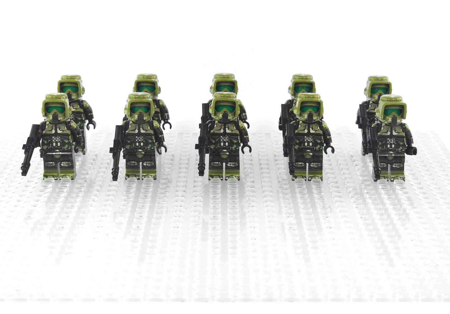 10pcs Kashyyyk Scout Troopers of the 41st Scout Battalion Block Figures Toys