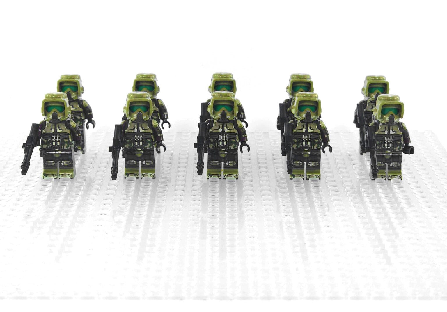 10pcs Kashyyyk Scout Troopers of the 41st Scout Battalion Block Figures Toys