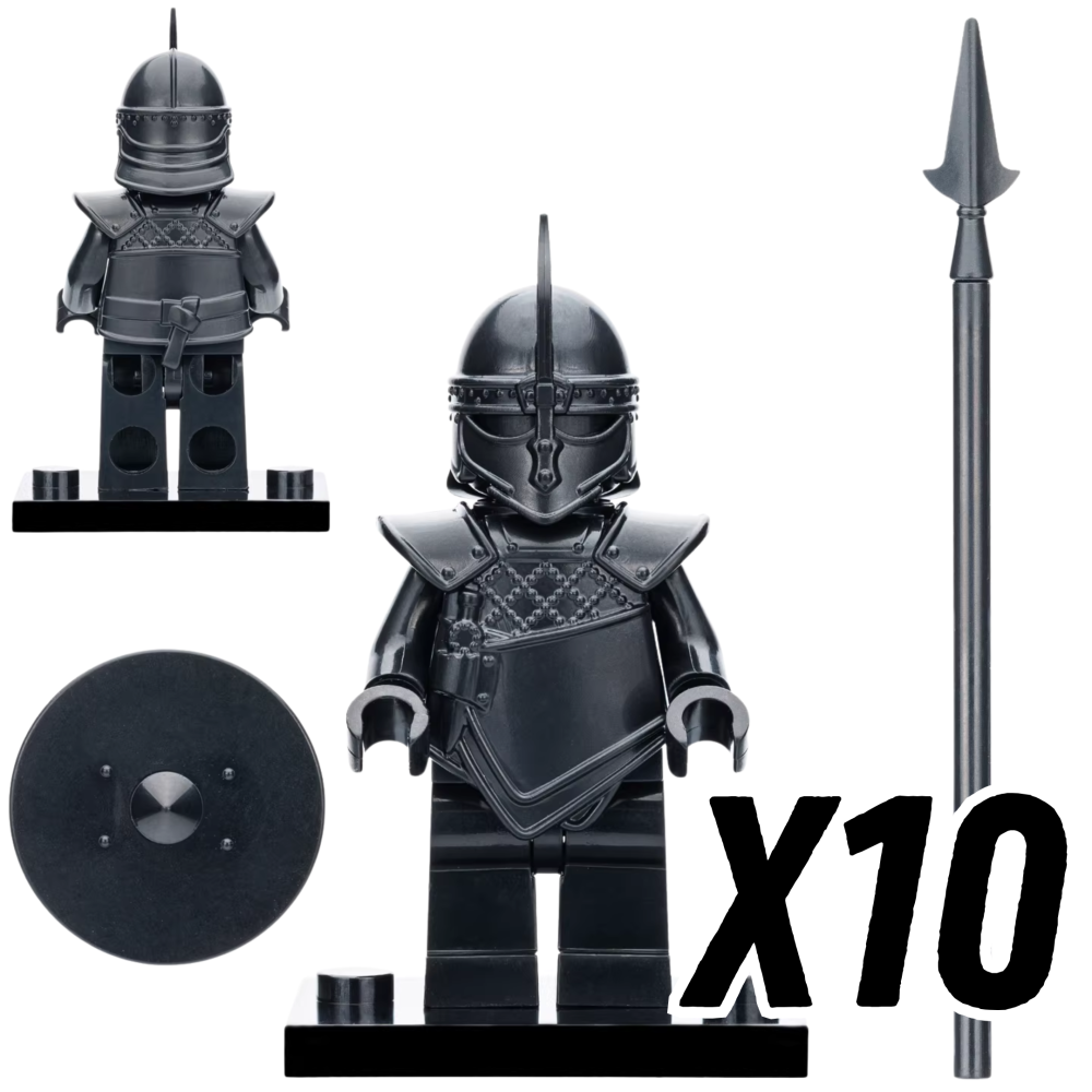 Game of Thrones Unsullied Spearman Block Figures