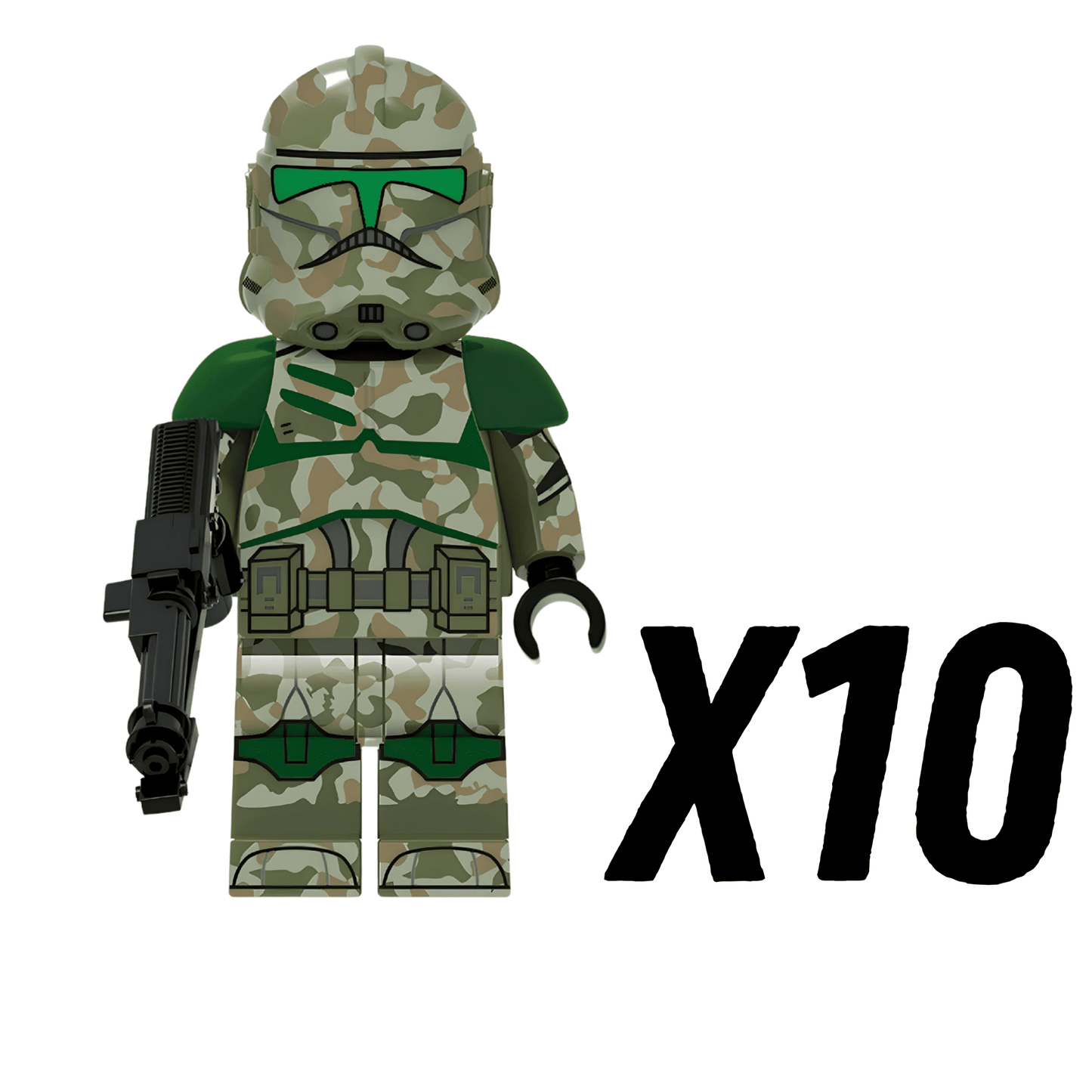 Space War Theme Kashyyyk Clone Troopers 41st Rangers Block Figures Set
