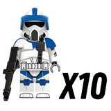 Space War Theme 501st Legion ARF Clone Trooper Block Figures Set