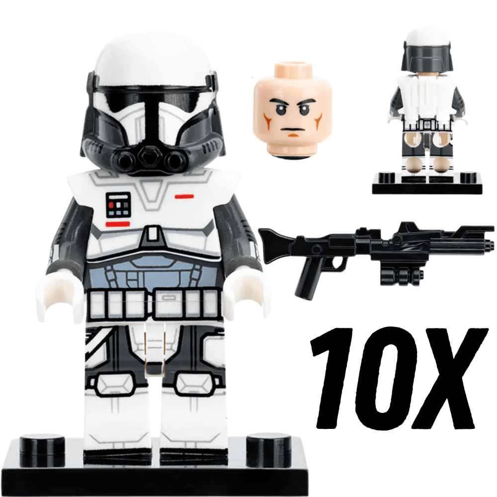 Space War Theme Imperial Super Commando Block Figures Set