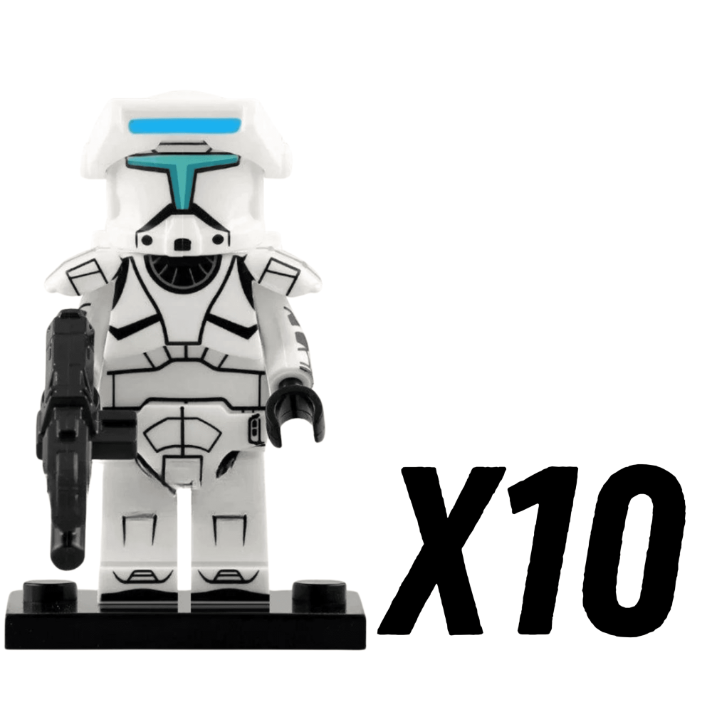 Space War Theme Republic Clone Commandos Alpha Squad Block Figures