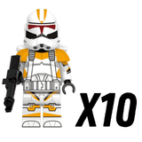 Space War Theme 212th Jetpack Clone Troopers Block Figures Set of 5pcs