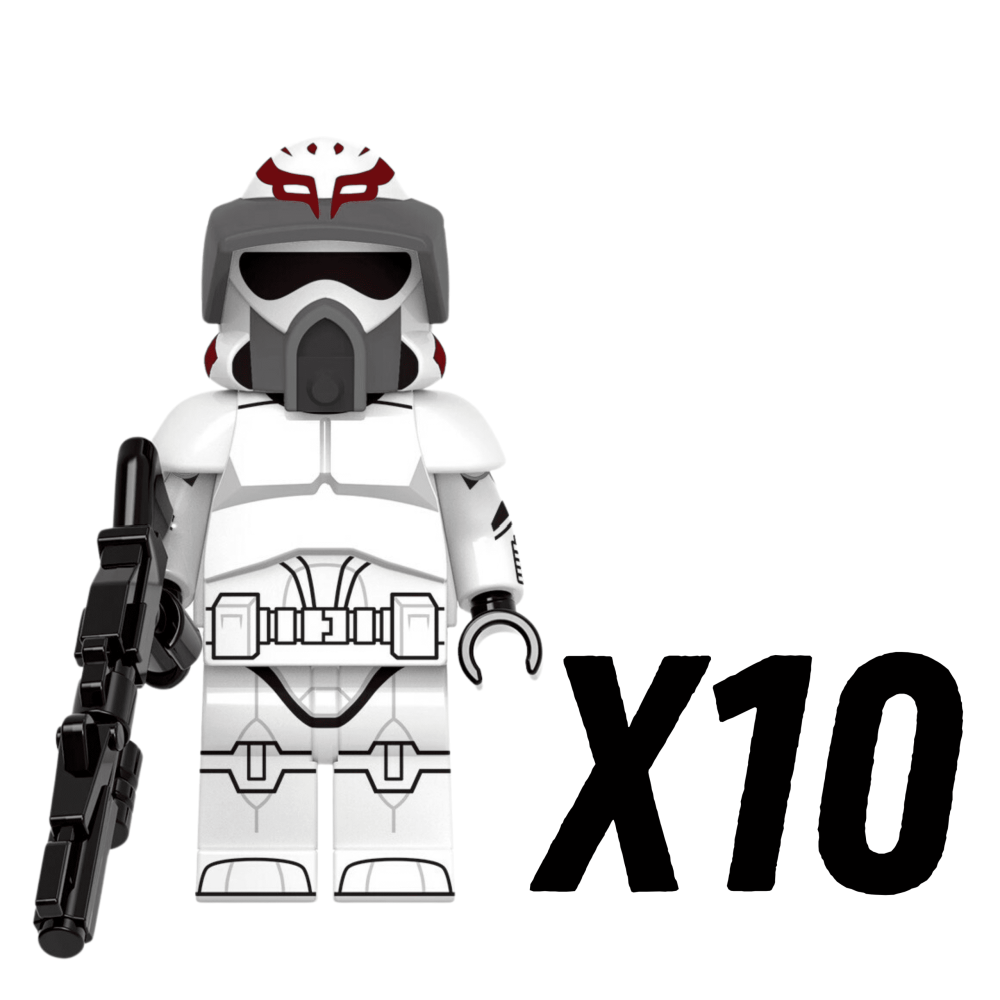 Space War Theme Kamino ARF Clone Trooper Block Figures Set