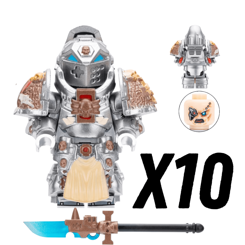 Space Marines Grey Knight Block Figures