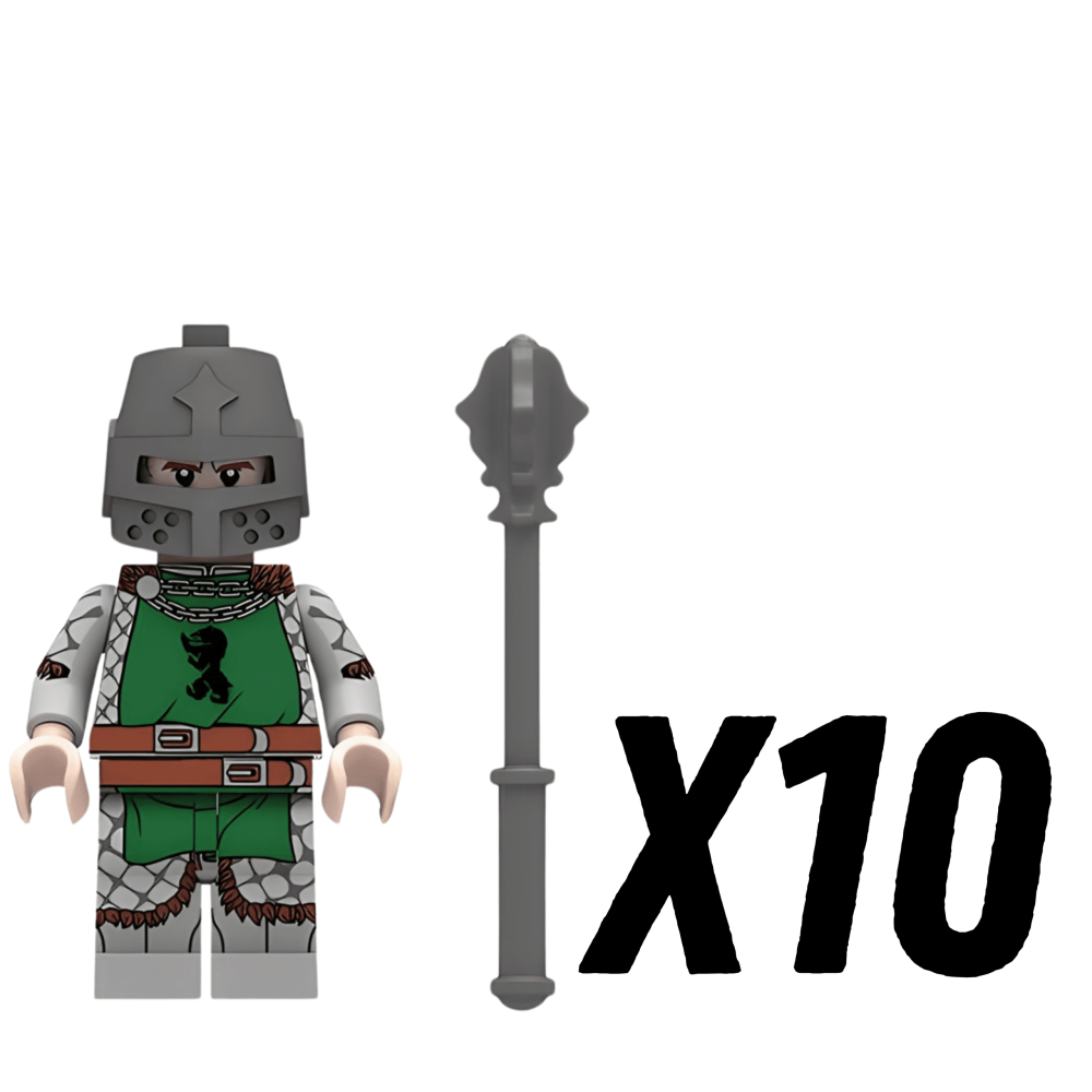 War of the Roses House of Percy Infantry Block Figures