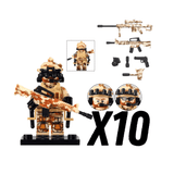 US Army Delta Forces Block Figures Set