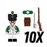 Italian Light Block Figures Set of 5pcs
