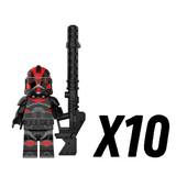 Star Wars N7 Battalion Clone Troopers Minifigure Set of 5pcs