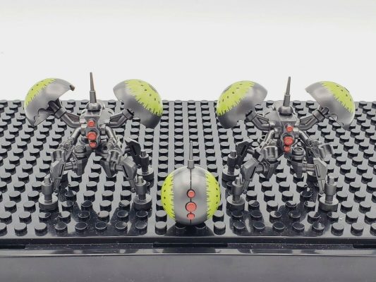 Space War Theme Clone Wars Buzz Droids Block Figures Set