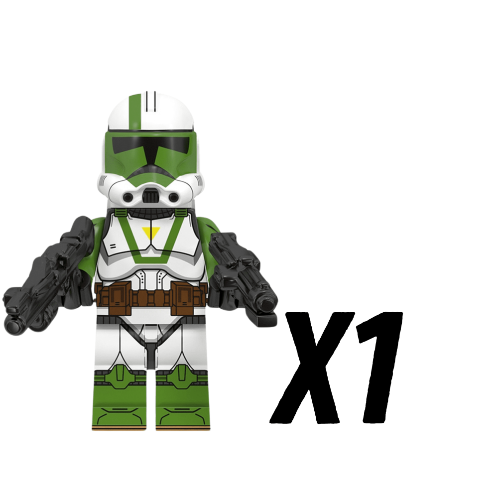 Space War Theme Doom’s Unit Phase 2 Clone Troopers Block Figures Set