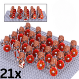 Roman Bearskin Signifier Auxiliaries Block Figures Set
