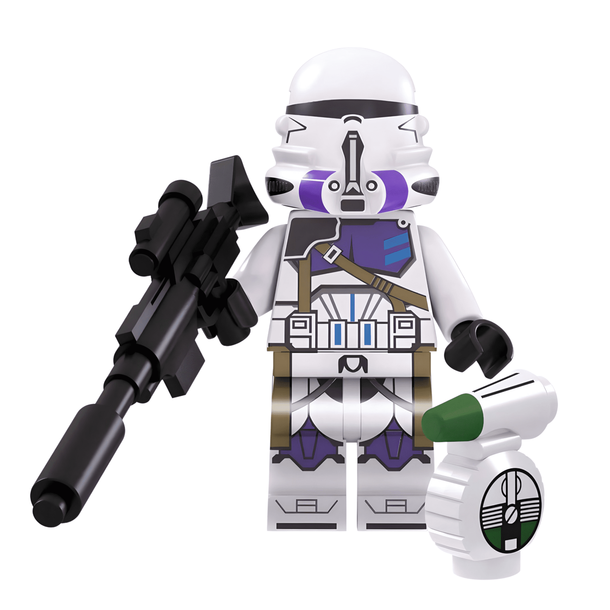 Space War Theme Clone Heroes Captains Leaders & Commanders Block Figures Megalist