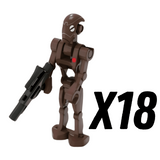 Space War Theme Commando Droid Army Block Figures Set