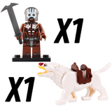 Lord the Rings Uruk-Hai Warg Rider Block Figures Set 22pcs