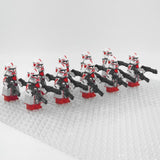 Space War Theme Coruscant Guard Heavy Trooper Block Figures Set