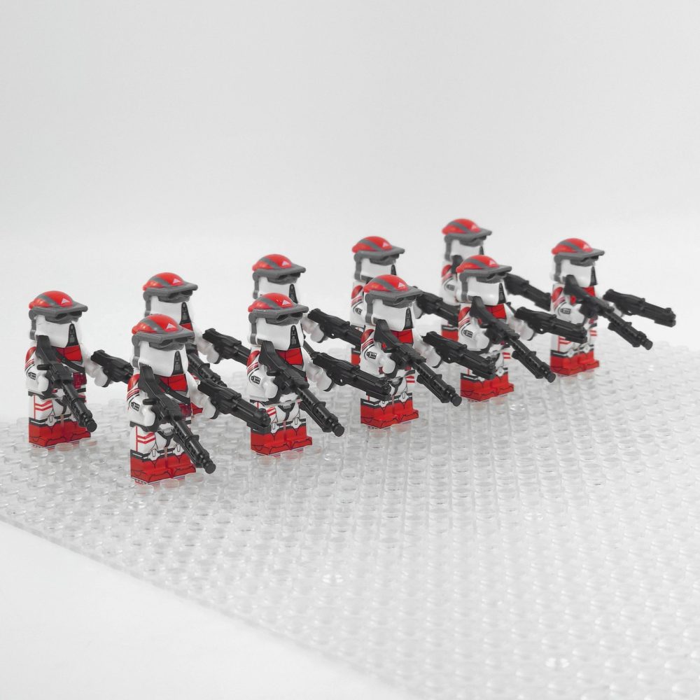 Space War Theme Coruscant Guard AT-RT Driver Block Figures Set