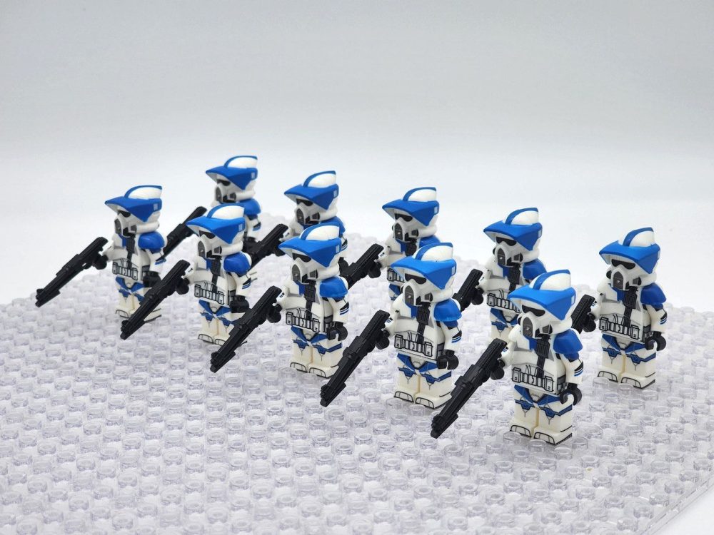 Space War Theme 501st Legion ARF Clone Trooper Block Figures Set