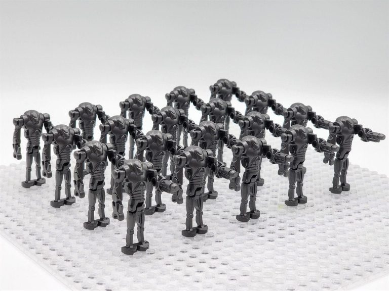 Space War Theme Super Battle Droid Block Figures Army Set