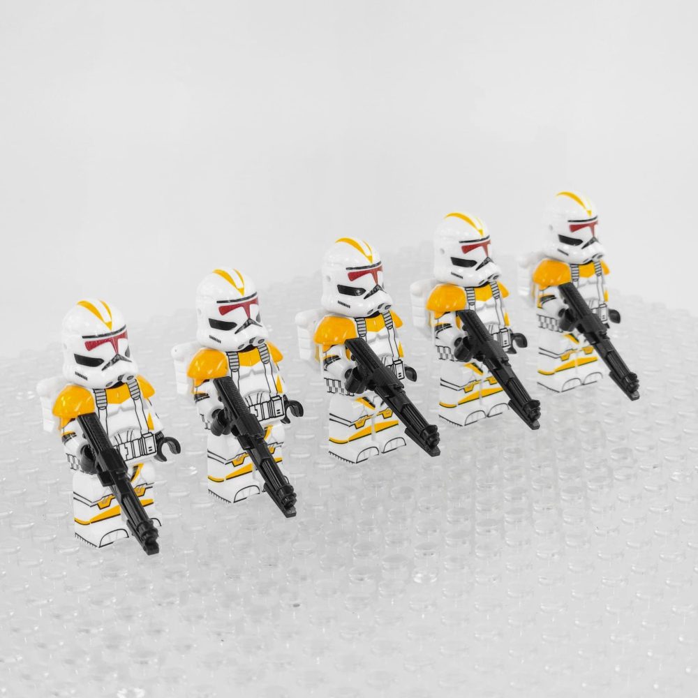 Space War Theme 212th Jetpack Clone Troopers Block Figures Set of 5pcs