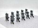 Space War Theme Jungle Camo ARF Clone Trooper Block Figures Set