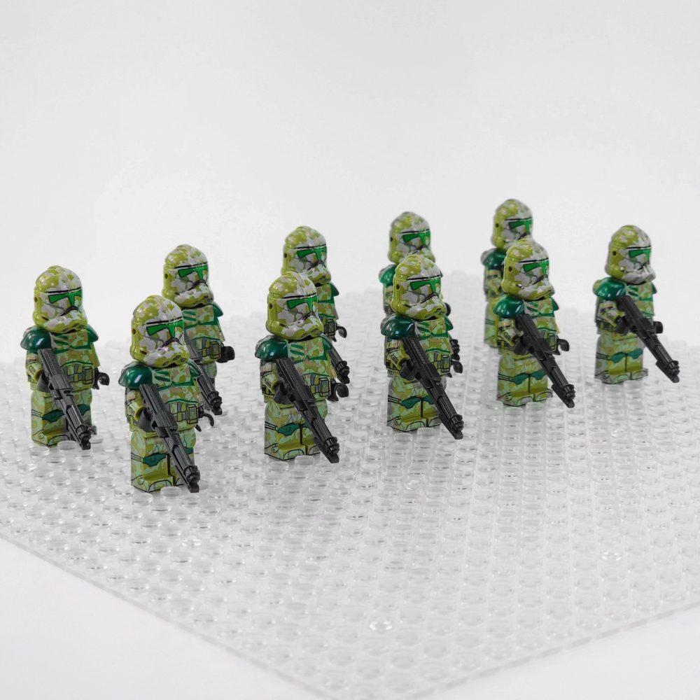 Space War Theme Kashyyyk Clone Troopers 41st Rangers Block Figures Set
