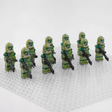Space War Theme Kashyyyk Clone Troopers 41st Rangers Block Figures Set