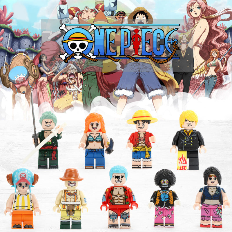 Pirate Ship Building Block Set with 9 Mini Figures 432PCS（no box）