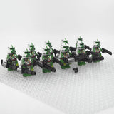 Space War Theme Doom’s Unit Heavy Gunner Clone Troopers Block Figures Set