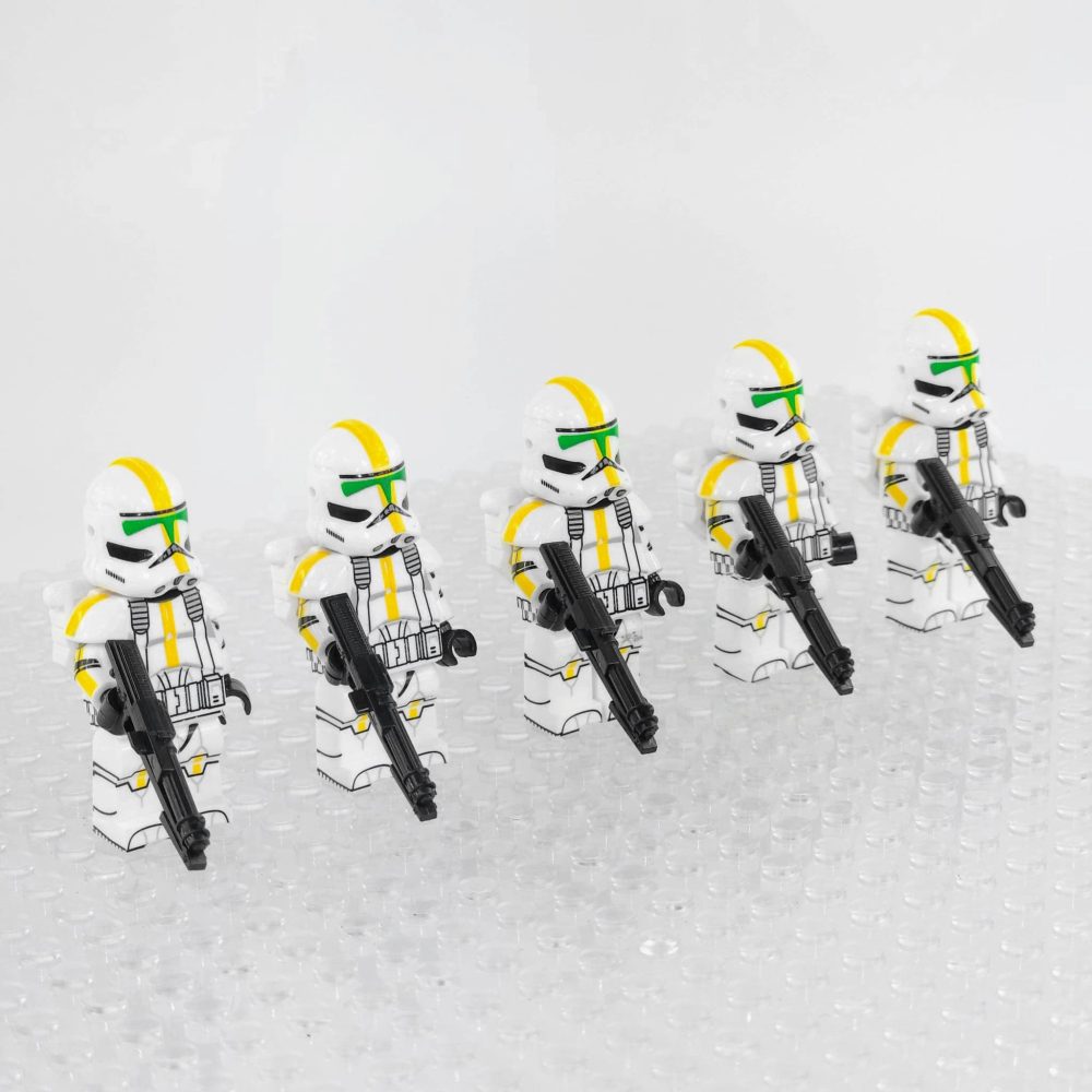 Space War Theme 327th Jetpack Clone Troopers Block Figures Set of 5pcs