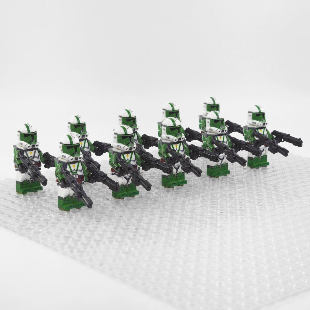 Space War Theme Doom’s Unit Phase 2 Clone Troopers Block Figures Set