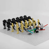 Space War Theme Separatist Battle Droid Count Dooku General Grievous Ventress Block Figures Set
