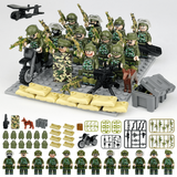 Special Ops Jungle Platoon Block Figures Set