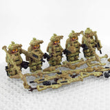 US Desert Strike Force Military Building Block Block Figures with Tactical Loadout