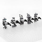 Space War Theme  104th Wolfpack Captains and Leaders Block Figures Set