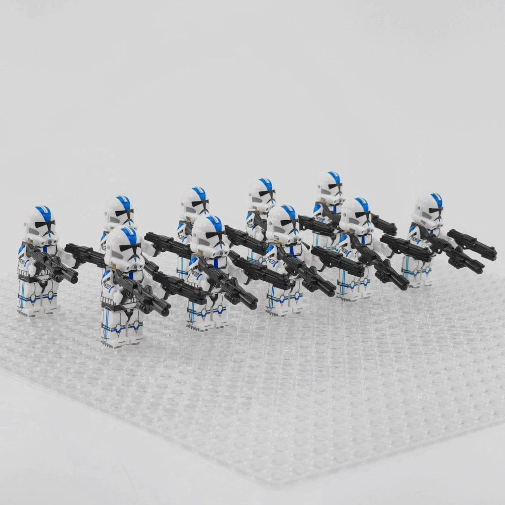 Space War Theme 501st Legion Clone Troopers Block Figures Set