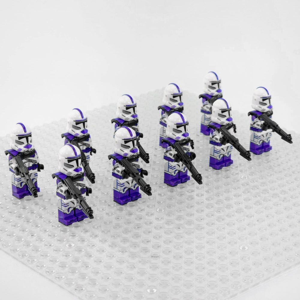 Space War Theme 187th Legion Arc Clone Troopers Block Figures Set