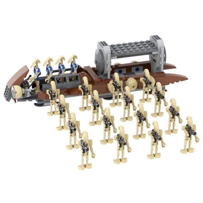 Space War Theme B1 Battle Droid Transport 2.0 MOC Building Set – 169pcs