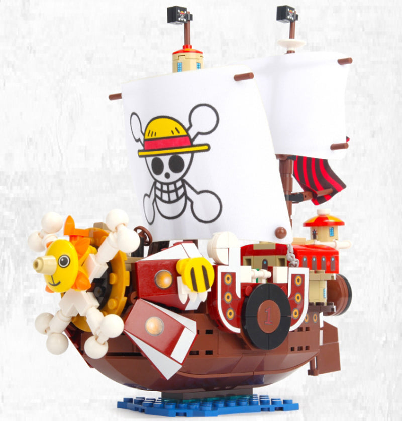 Pirate Ship Building Block Set with 9 Mini Figures 432PCS（no box）