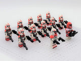 Space War Theme Coruscant Guard With Thorn and Commander Fox Block Figures Set