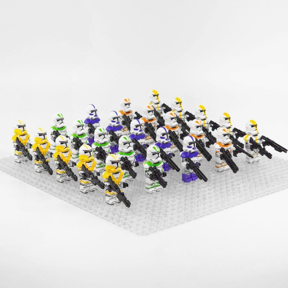 Space War Theme Clone Wars Clone Trooper Assortment Legion  Block Block Figures Set