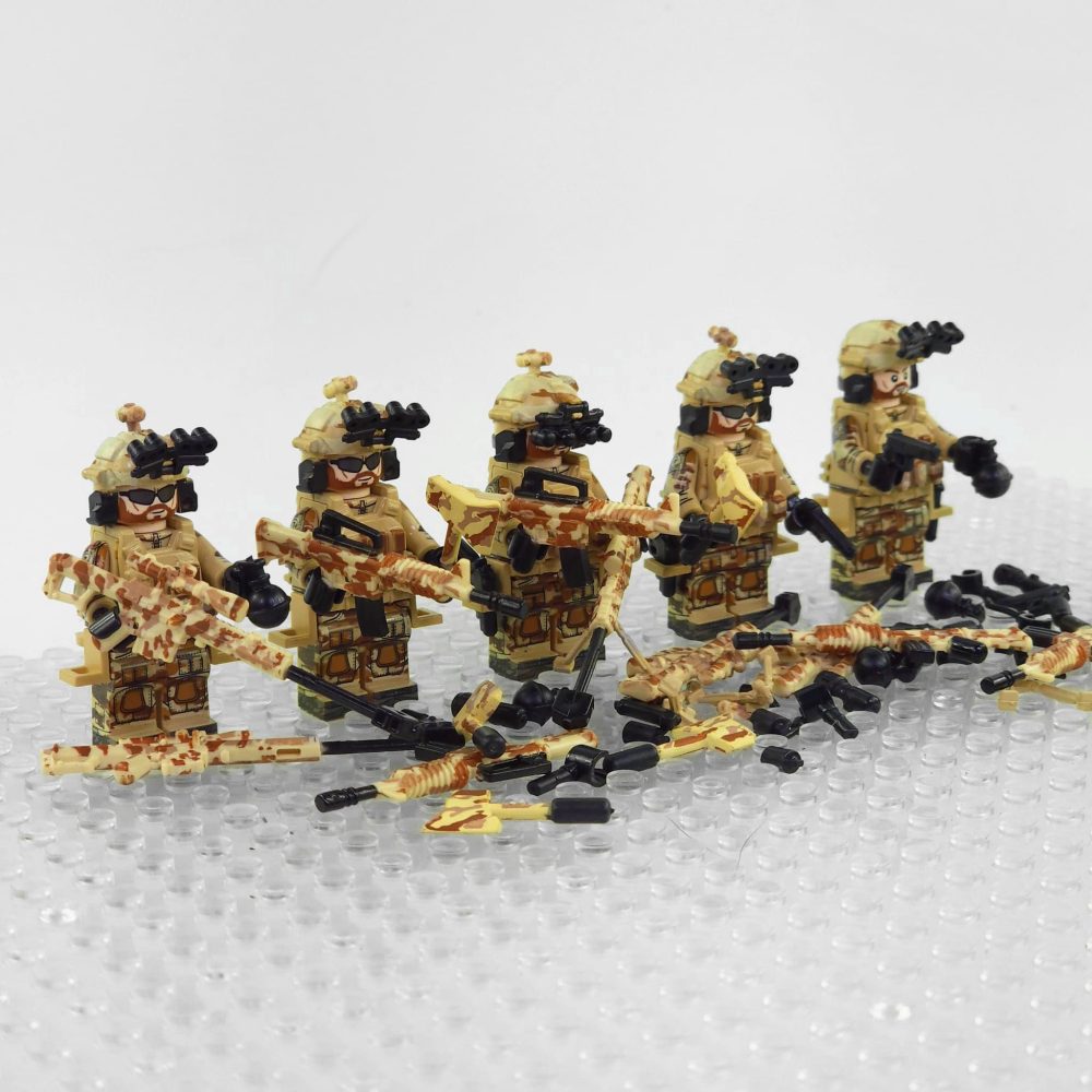 US Army Delta Forces Block Figures Set