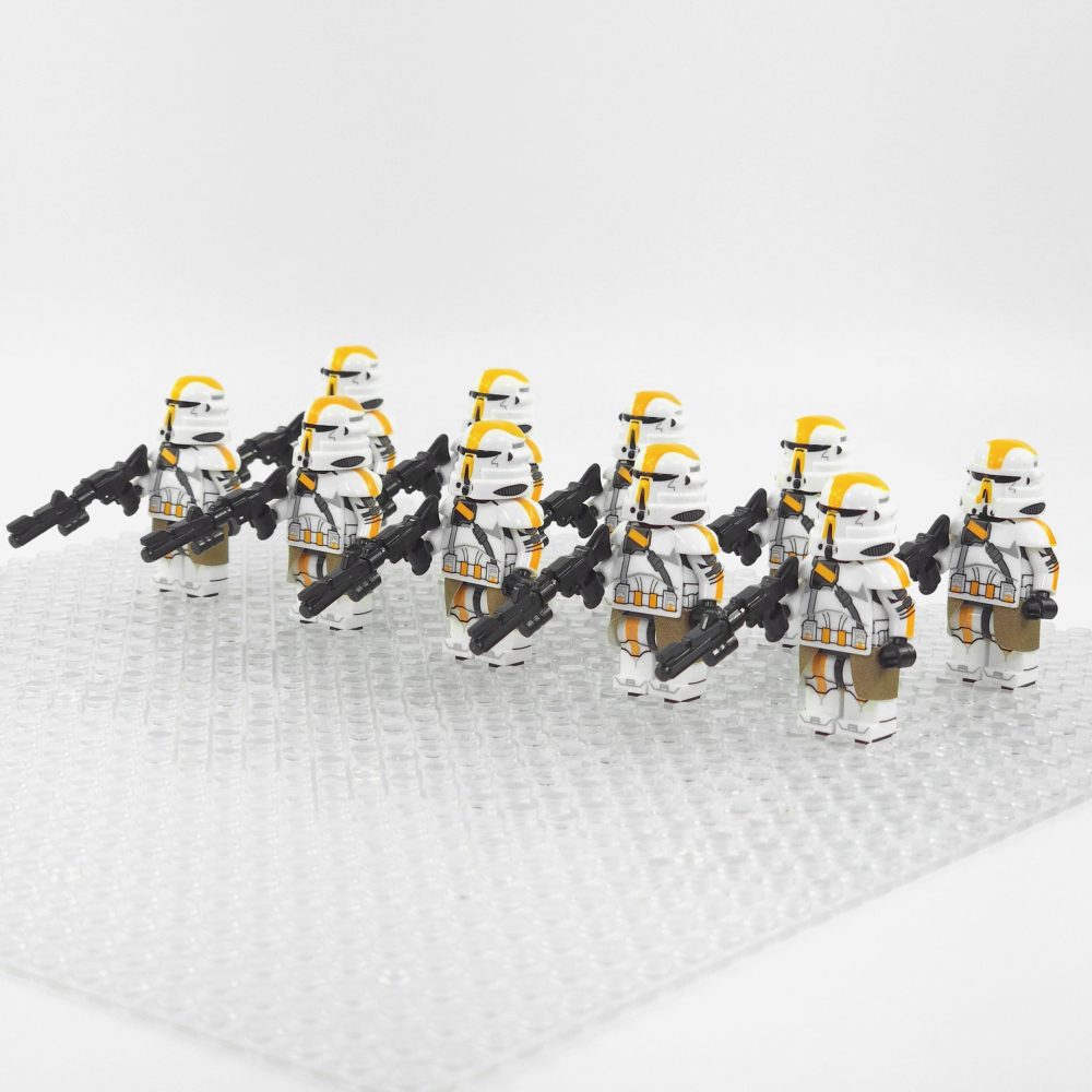 Space War Theme 327th Airborne Paratrooper Block Figures Set