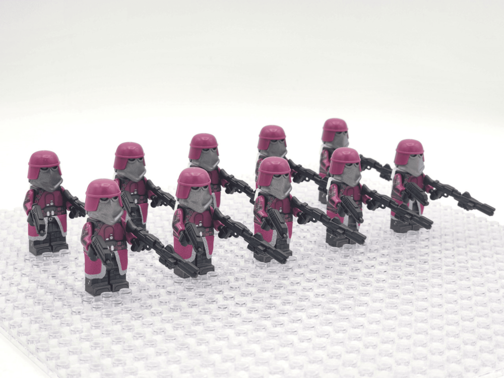 Space War Theme 21st Elite Nova Corps Galactic Marines Block Figures Set