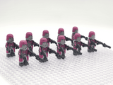 Space War Theme 21st Elite Nova Corps Galactic Marines Block Figures Set