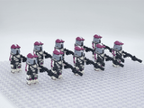 Space War Theme 21st Nova Corps Galactic Marines AT-RT Driver Block Figures Set