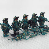 Chinese Snow Leopard Commando Unit Block Figures Set